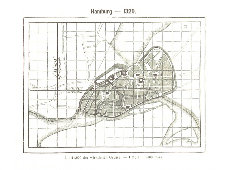 File:47 of 'Hamburg- historisch-topographische und baugeschichtliche Mittheilungen. Den Mitgliedern der XV. Versammlung deutscher Architecten und Ingenieure dargebracht von dem Architectonischen Vereine' (11243442924).jpg