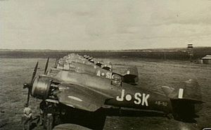 N. 93 velivoli dello Squadrone Beaufighter a Kingaroy, Queensland, nel 1945