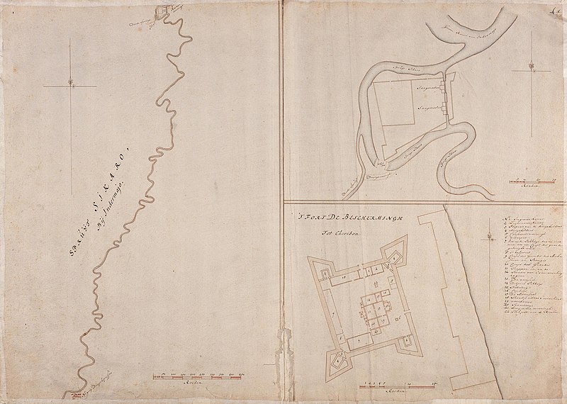 File:AMH-5470-NA Map of the fort De Bescherming at Cheribon.jpg