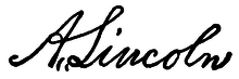 Lincolnův podpis.png