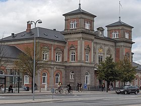 Ilustrační obrázek úseku Aalborg Station