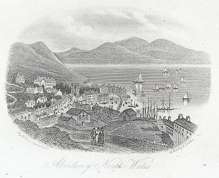 The village in 1860