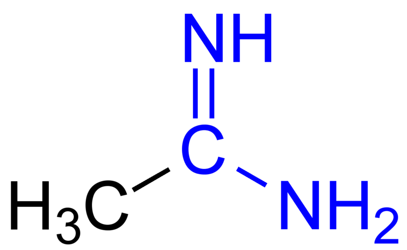 File:Acetamidine Structural Formulae V.1.png