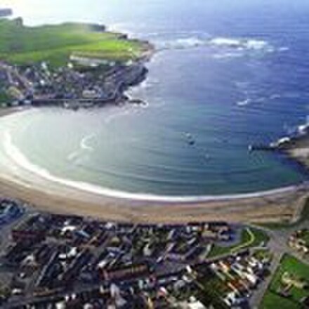 Aerial view of Kilkee