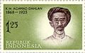 Ahmad Dahlan 1962 Indonesia stamp.jpg