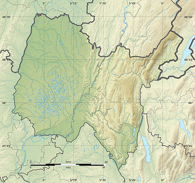 Location map France Ain