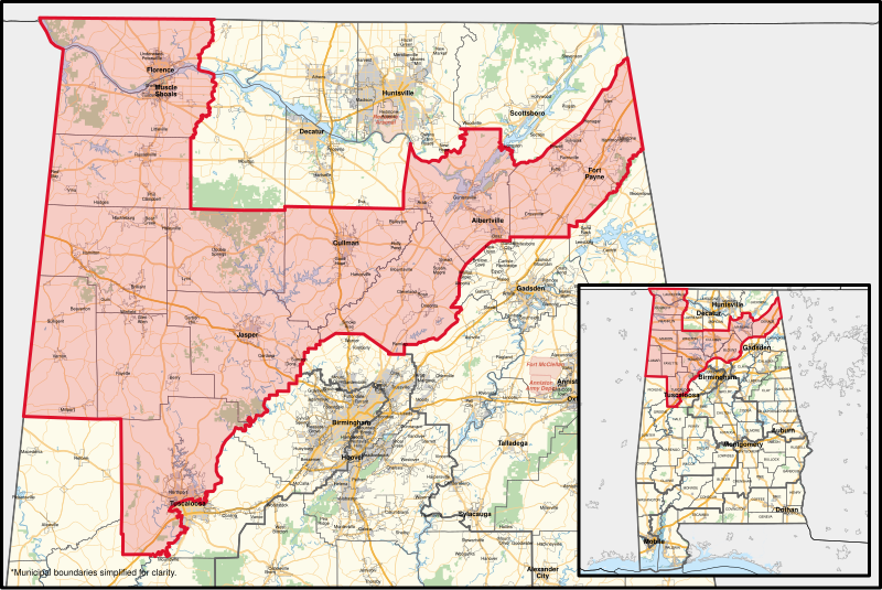 File:Alabama's 4th congressional district (since 2025) (new version).svg