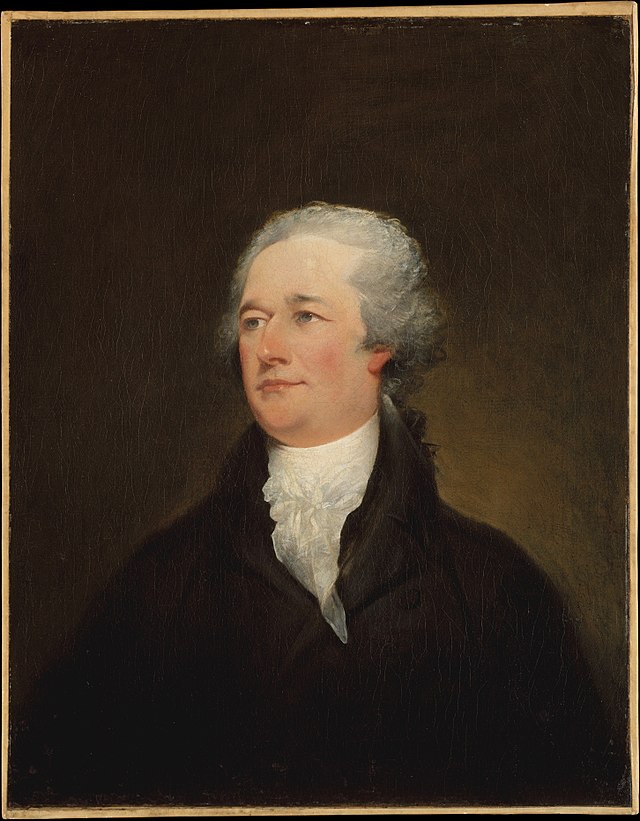 Portrait d'Alexander Hamilton