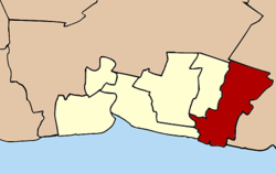 Amphoe location in Samut Prakan Province