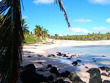 Playa Anakena.