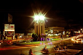 Anantapur Clock tower at night.jpg
