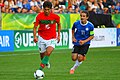 André Gomes and Karl-Eerik Luigend