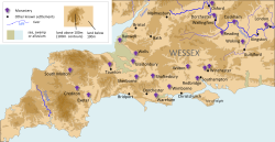 Wessex vào đầu thế kỷ 9