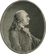 portrait d'Anne Robert Jacques Turgot réalisé par Charles Dupin le jeune au XVIIIe siècle