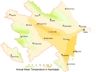 Clima Dell'azerbaigian