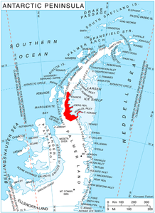 Mapa de Bowman Coast