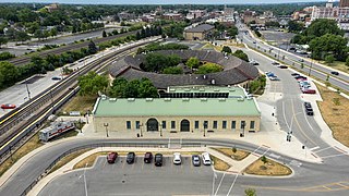 <span class="mw-page-title-main">Aurora Transportation Center</span> Commuter rail station in Aurora, Illinois