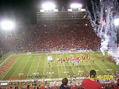 Arizona Stadium at the start of a football game