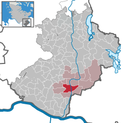 Büchen - Carte