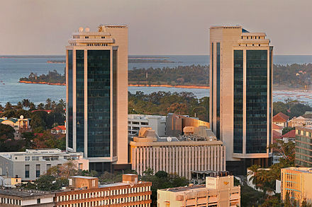 Dar es Salaam's skyline