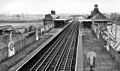 La stazione di Barkingside nel 1961