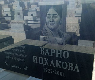 <span class="mw-page-title-main">Barno Itzhakova</span> Bukharian Jewish musician from Tajikistan (1927-2001)