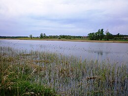 Baublio ežeras pavasarį