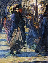 Sur le Boulevard / La Parisienne, 1893