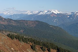 From west-southwest (Sauk Mountain)