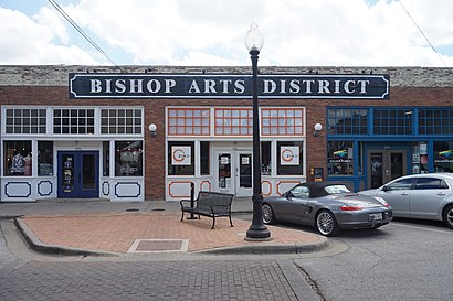 How to get to Bishop Arts with public transit - About the place