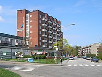 Blomsterfondens hus uppfördes från 1957.