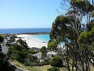 <span class="mw-page-title-main">Boat Harbour Beach</span> Town in Tasmania, Australia