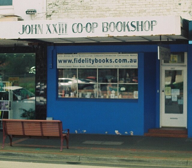 Catholic Book shop in Victoria, Australia
