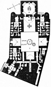 Britannica Mosque - Sultan Hasan Cairo plan