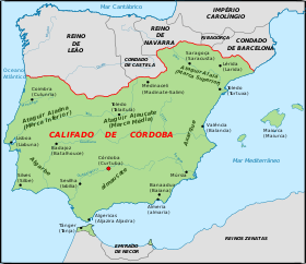 Localização de Reino de Toledo