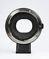 * Nomination The EF(-S) mount of a lens mount adapter by Canon for using EF/EF-S) lenses in an EF-M lens mount --D-Kuru 21:22, 17 July 2020 (UTC) * Promotion  Support Good quality. --Blood Red Sandman 21:56, 17 July 2020 (UTC)