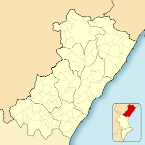 Argelita ubicada en Provincia de Castellón