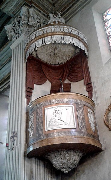 File:Chaire de la chapelle de la Visitation Sainte-Claire à Nice.jpg
