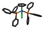 Vignette pour Chloro(cyclopentadiényl)bis(triphénylphosphine)ruthénium(II)