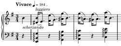 Miniatura para Estudio Op. 25, n.º 5 (Chopin)