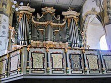 Church Saint Jacob in Sangerhausen, organ (retouched).JPG