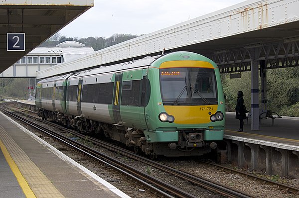 Southern 171721 at Hastings in 2014