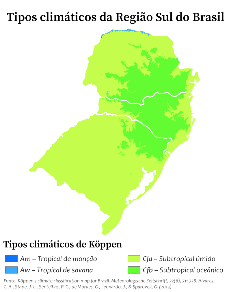 Região deve ter semana com chuva, pouco sol e temperaturas baixas