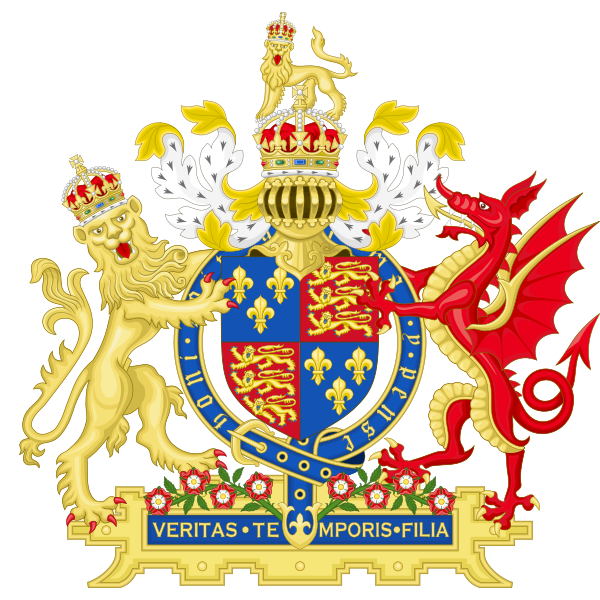 File:Coat of Arms of Mary I of England (1553-1558) Variant 1.svg