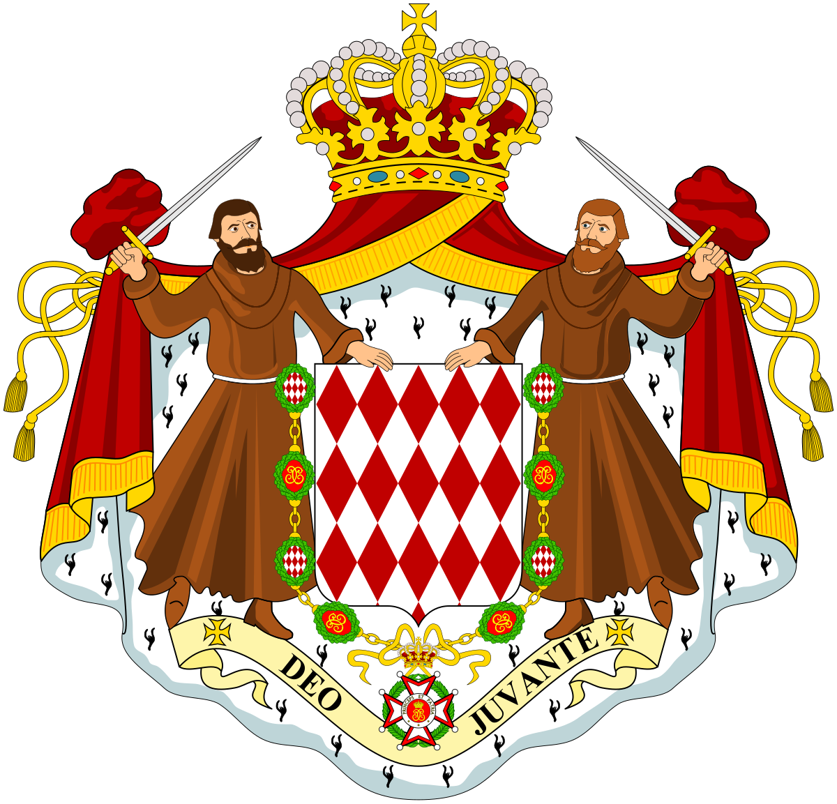 Wapen van Monaco - Wikipedia