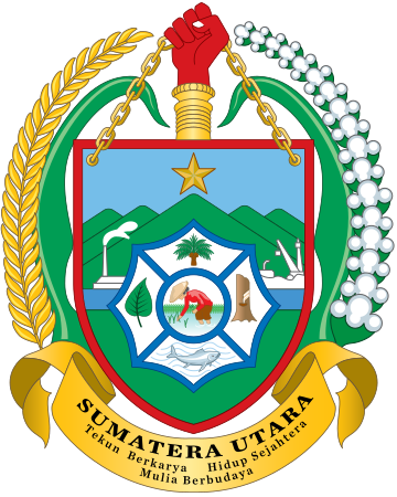 File:Coat of arms of North Sumatra.svg