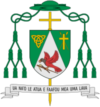 Coat of arms of Peter Hugh Coklat.svg