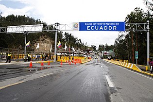 Rumichaca za, jowon ice Ekuadora