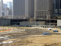 Looking southwest at Columbus Drive from upper Wacker Drive