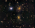 Coma Cluster photographed through 8" Celestron Edge HD in San Diego, CA.[27]